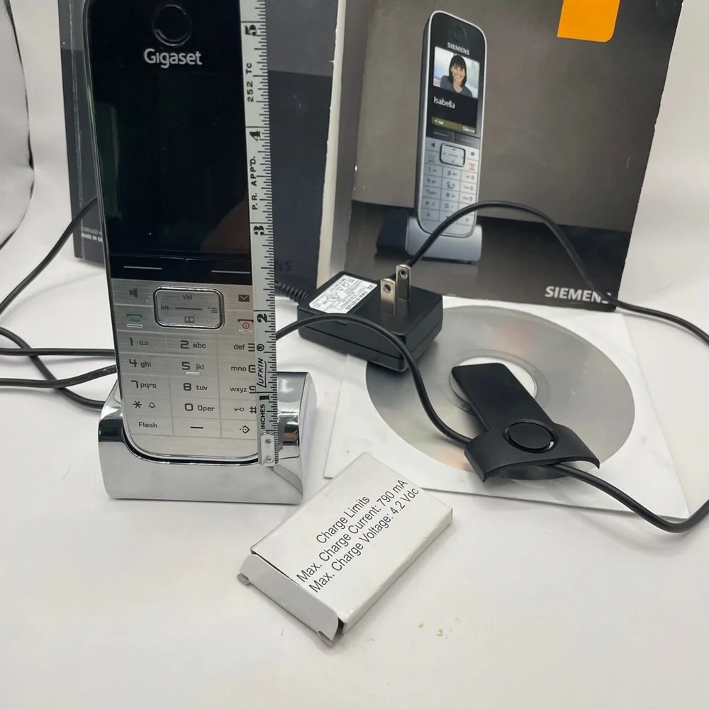 Black Cordless Phone